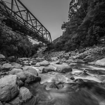 Arthurs Pass, NZ rivers to waterfalls under bridges