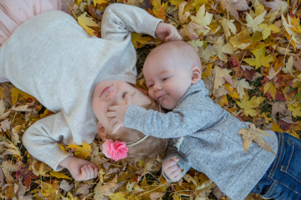 Autumn family portraits at Heritage Heights in Petrolia, ON