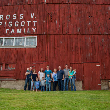 Family portrait session in Brigden, ON Lambton County