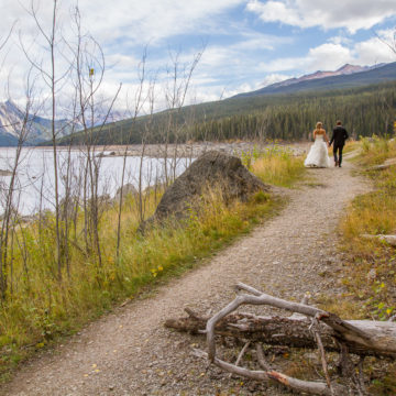 Jasper, Alberta wedding weekend in the rocky mountains