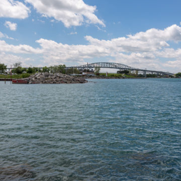 Ontario's Blue Coast Sarnia, ON Bluewater Bridge and Yacht Club